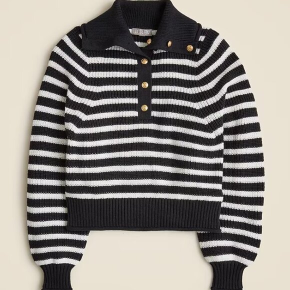 J. Crew Striped Sailor Sweater - Picture 1 of 6